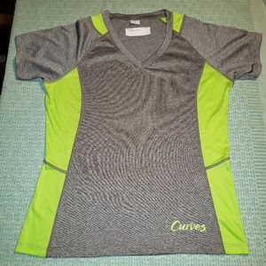 Gary with inseam Lime Green‎ Workout Tee